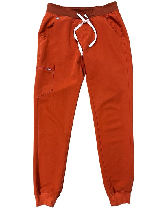 Figs Auburn Orange Scrub Set Size Medium/Small Tall RARE COLOR - Picture 6 of 11